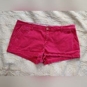 Abercrombie & Fitch Low Rise Pink Shorts Size 12 Perfect Fit